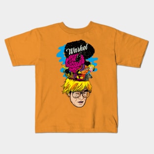 Andy Warhol - History of Art Kids T-Shirt